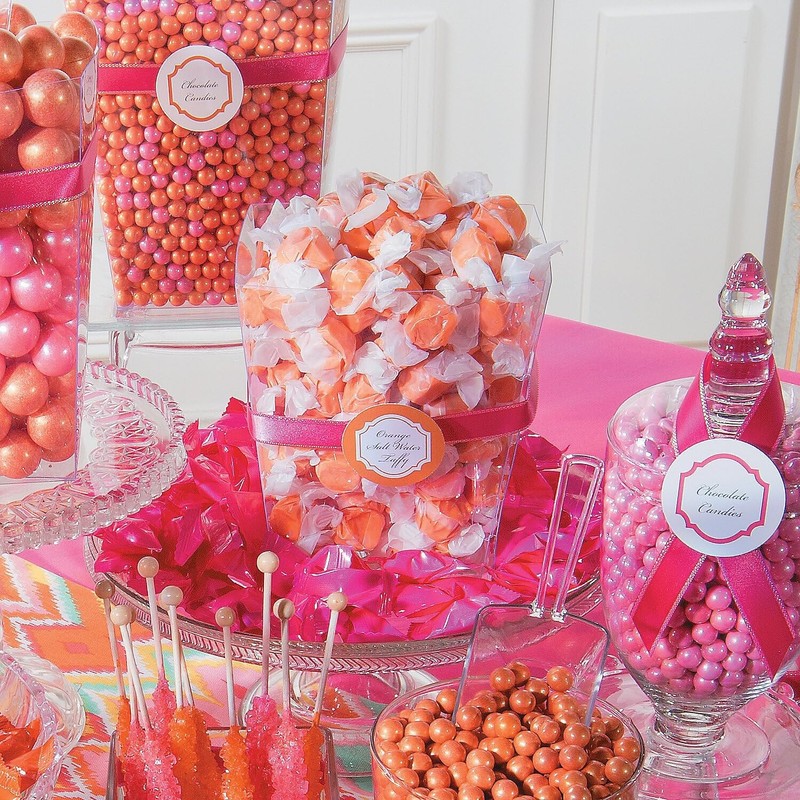 Salt Water Taffy, Nostalgic Chewy Candy, 193 Pieces, Candy Buffet,