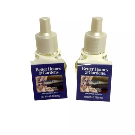 Better Homes & Gardens 2 Better Homes & Gardens SOFT CASHMERE     AMBER Fragrance Plug Oil Refills