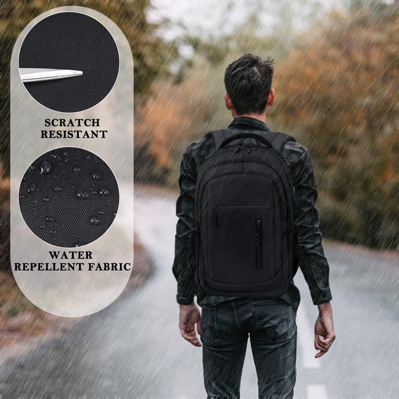 Laptop Backpack 15.6 Inch Travel Backpack with USB Charging Port