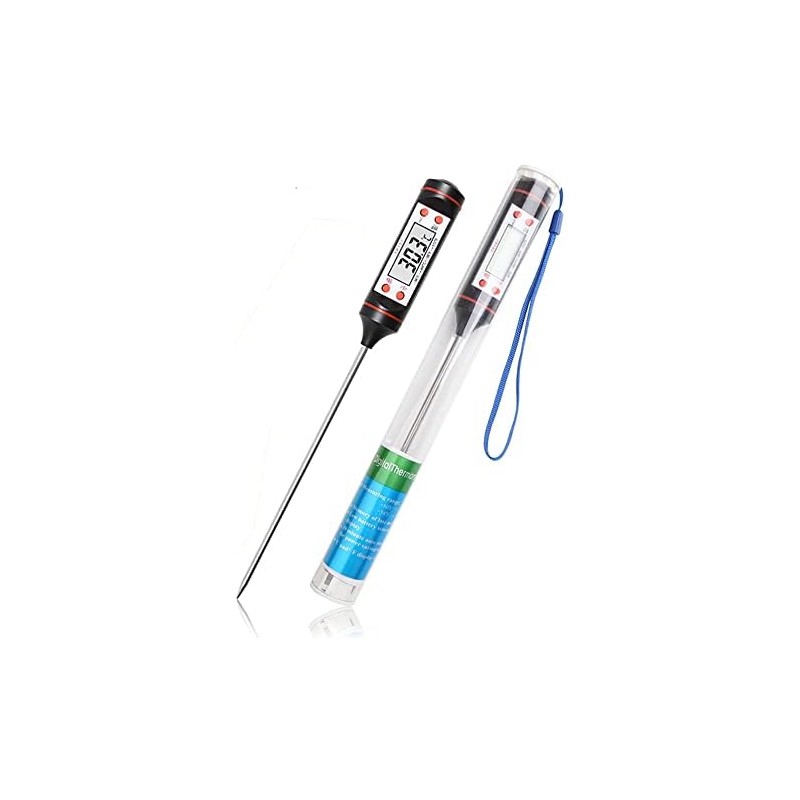 Uplayteck Termómetro Digital de Cocina para Carne – Sonda Superlarga,