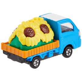 Takara Tomy Tomica No. 107 Subaru Sambar Sunflower (Box), Mini Car, Toy, Ages 3 and Up, Boxed, Pass Toy Safety Standards, ST Mark Certified, Tomica Takara Tomy
