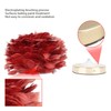 Feather Table Lamp Stepless Dimming USB Charging Touch Control LED