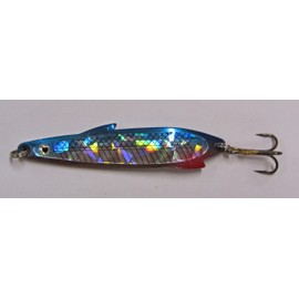 Fladen Set 5 Finned Rodskar Lure - Blue/Green/Red, 12 g