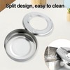 SI SEN 6 x Ashtrays for Outdoors, Removable Ashtray with