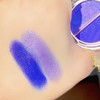 2 Colors Pearlescent Eyeshadow Palette Matte Glitter Portable Eyeshadow Neon