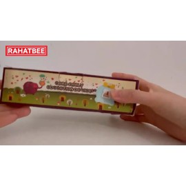 KHAN USA Talking Flash Cards for Toddlers Speech Therapy Toys 224 Sight Words Pink