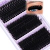 Lash Clusters 260D+280D+300D Volume Eyelash Clusters Extensions Wispy Lashes Clusters