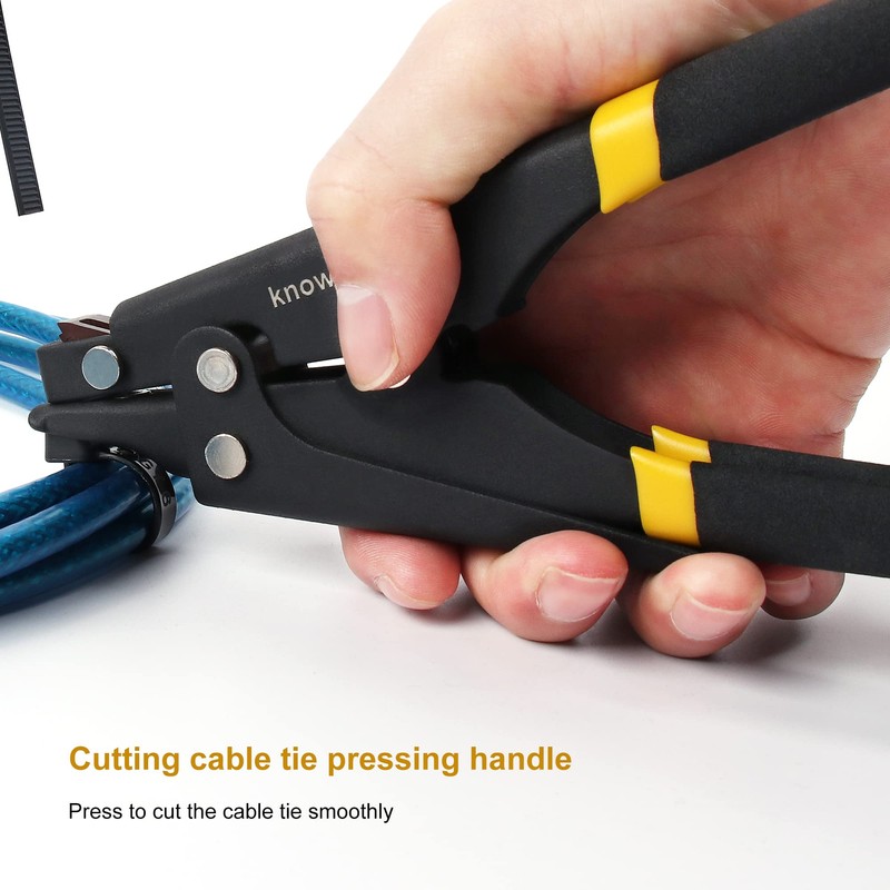 Knoweasy Zip Tie Tool and Tensioning and Cutting Tool for