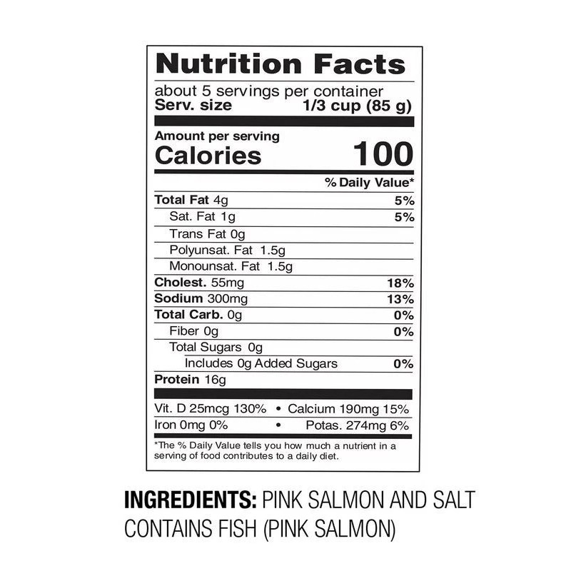 Rubinstein's Fancy Wild Alaska Pink Salmon 14.75 oz., 4 pk.