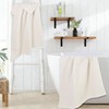 Waffle Bath Towels Set of 2 (Mist White) – Cotton,
