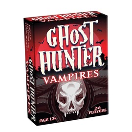 Cheatwell Games Ghost Hunter Vampires Card Game - Ghost Hunter Expandable Card Game Vampires, Designed For 2-6 players, ages 12+