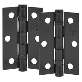 3 Inch Matte Black Ball Bearing Door Hinges