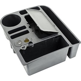 Custom Accessories Tuff Tech 91135 12V and 2.4A USB Power Caddy Organizer