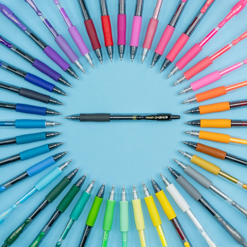 Pilot G2 Premium Metallics Gel Pens, Gel Roller Pens, Fine