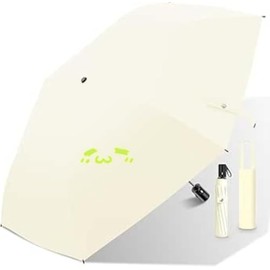 Folding Umbrella, Heatstroke Protection, Cooling Design, Portable, Parasol, 7.1 oz (200 g)