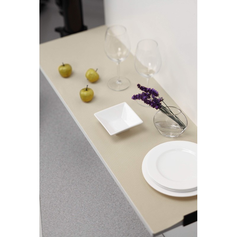 東和産業 食器棚シート CW 食器棚クロス アイボリー