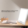 Adjustable Mood Lamps ABS Acrylic LED Happy Table Light for