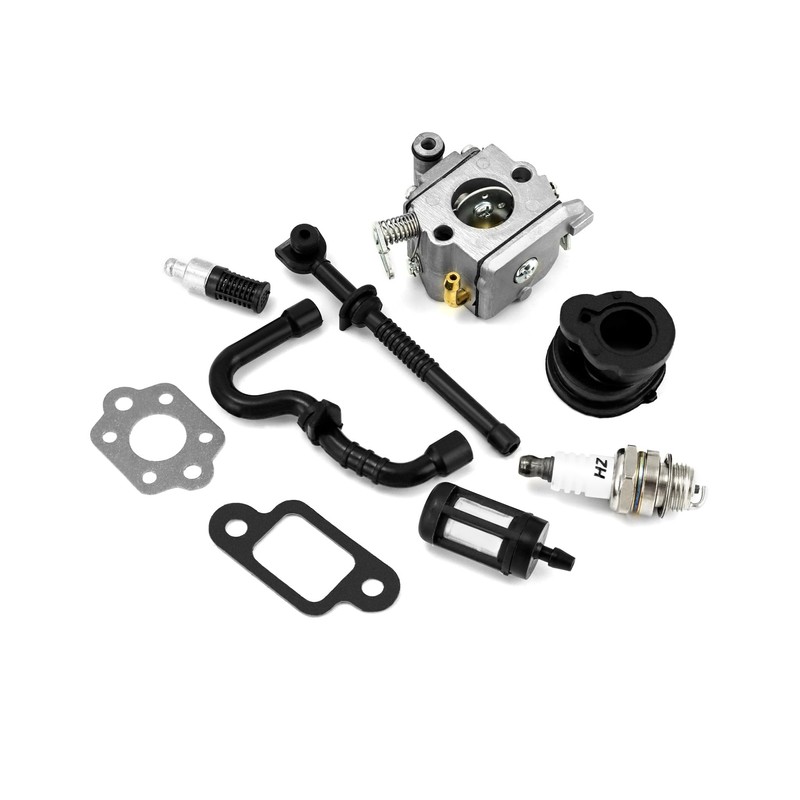 QWORK Carburettor Set Suitable for STIHL MS170 180 017 018,