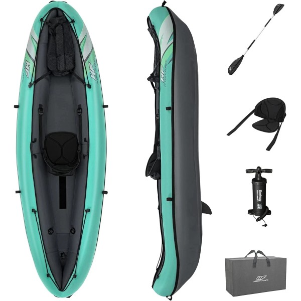 Bestway Hydro Force Inflatable Kayak Set | Includes Seat, Paddle,