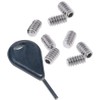 FCS Stainless Steel Fin Screws 8 Pieces + Finkey Set