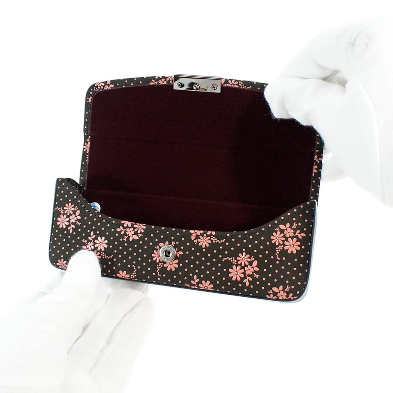 Indenya 4206-51-175 H Glasses Case, Deer Leather, Black Background x