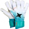 Derbystar Attack XP19 v23 Children's Goalkeeper Gloves White/Turquoise 5, Whie/Turquoise