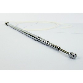 Power Antenna Aerial AM/FM Radio Replacement Mast Cable for Ford Contour Crown Victoria Taurus Thunderbird Lincoln Continental Mark VII VIII Mercury Cougar Mystique Sable - Part Number F3AZ18A886A