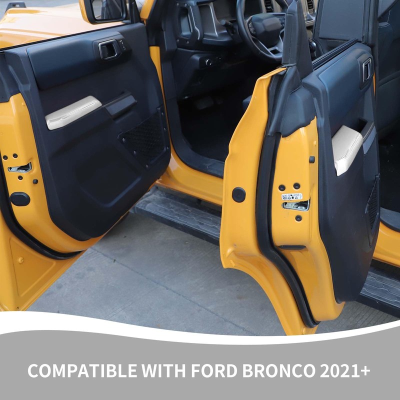 RAZPOY for Bronco Door Inner Handle Panel Cover Compatible with