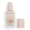 Makeup Revolution, Skin Silk Serum Foundation, Light to Medium Coverage,