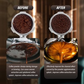 Herramienta De Distribución De Café, Aguja Agitadora De Café, Tipo De Aguja Distribuidor De Café, Herramienta De Distribución De Espresso, Tipo Aguja Agitador De Polvo De Café