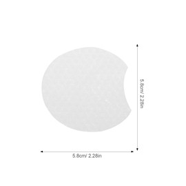 LALAFINA 600pcs Cotton Rounds Eye Makeup Pads Cosmetic Cotton Pads for Face Pearl Pattern Makeup Remover Cotton for Women Makeup