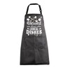 MBMSO Funny Washing Dishes Apron Housekeeping Gift for Cleaning Lover