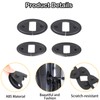 Heutamo Door Lock Latch Protective Cover Compatible with Toyota Tacoma