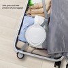 0.6L Folding Electric Kettle 600W Collapsible Water Boiler Portable Silicone