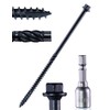 Structural Lag Screws 8 Inch, 50-Pack #14 X 8 Heavy