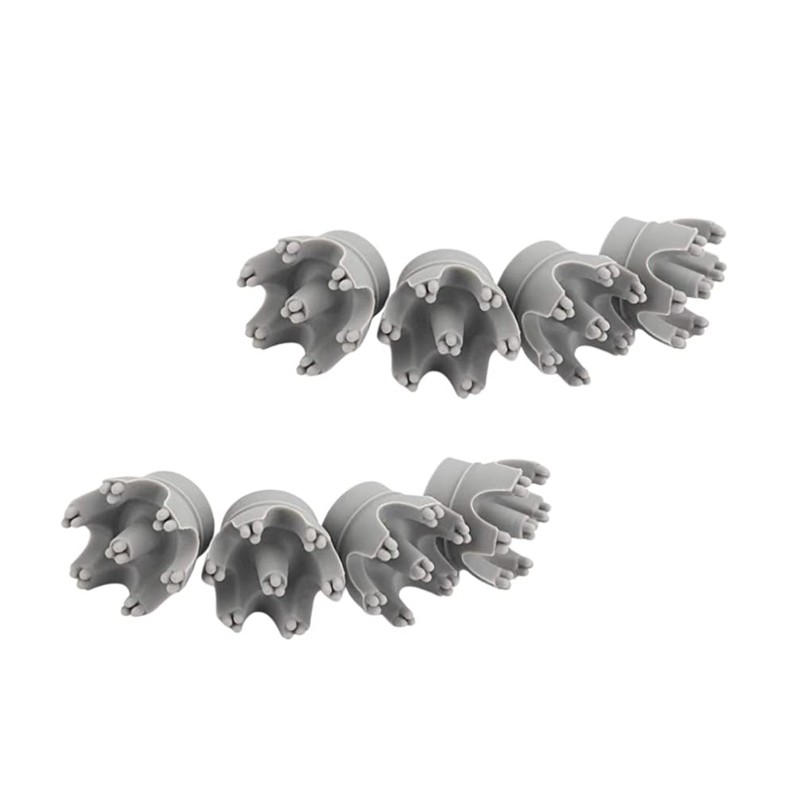 EXCEART Massager Head Electric Head Massager Replacement Head Kneading Vibrating