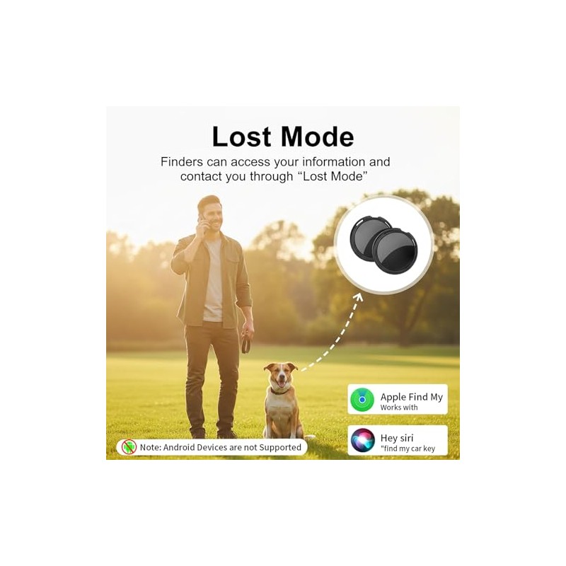 2 Pack Mini GPS Tracker for Vehicles - Apple Find