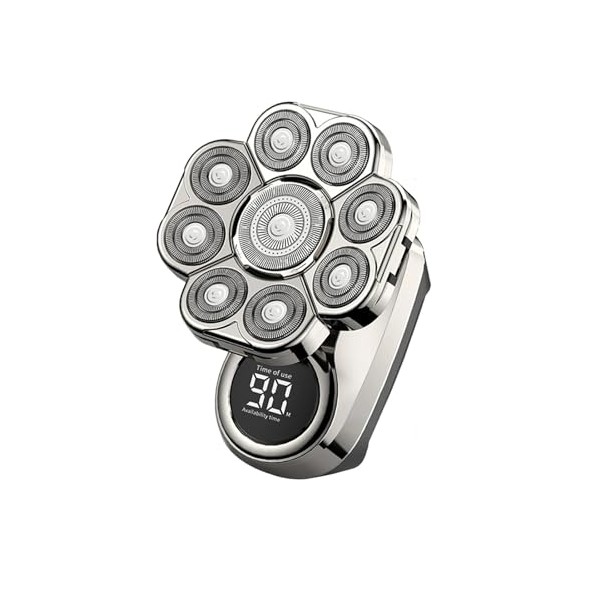 9D Bald Razor for Men - Electric Skull Shaver, IPX7