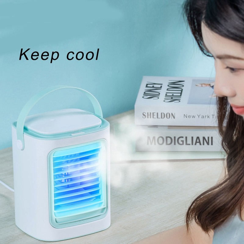 Desktop USB Air Conditioning Fan 3 Gear Speed Control Household