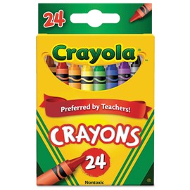 Classic Color Crayons Peggable Retail Pack 24 Colors
