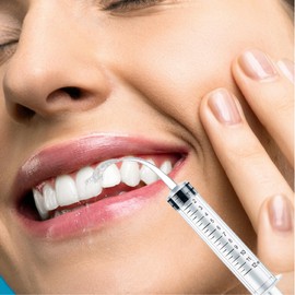 5 Stück Dental Spritzen 12 Ml Dental Irrigation Spritze Mit Gekrümmter Spitze Und Maßnahme Skala Weisheitszähne Spritze Irrigation Spritzen Für Oral Dental Care Reinigung