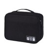 Travel Digital Electronics Accessories Case, Waterproof, Double-Layer, Cable Organizer Bag