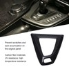 Gear Shift Panel Frame Carbon Fiber Shifter Cover Replacement for