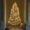 Fudios Lighted Wall Tree 6FT 180LED Warm white for Home