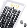 Cluster Lashes B05 Mixed Tray 72 Clusters B&Q Lash Clusters