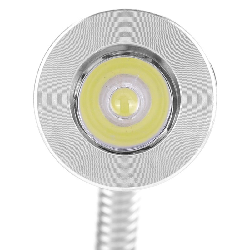 Aluminum LED Machine Work Light Magnetic Base Hose CNC Sewing