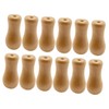 Garneck 12pcs Wooden Blind Pull Cord Ends - Elegant Wood