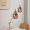 Soulnioi 3pcs Hanging Fruit Basket(S+M+L), Boho Jute Hanging Basket Vegetable