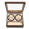 BIXIBIN Automatic Watch Winder Box, Luxury Storage Case for Mechanical