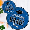 Oojami 80 pcs Graduation Plates Includes 40 Dinner Plates and